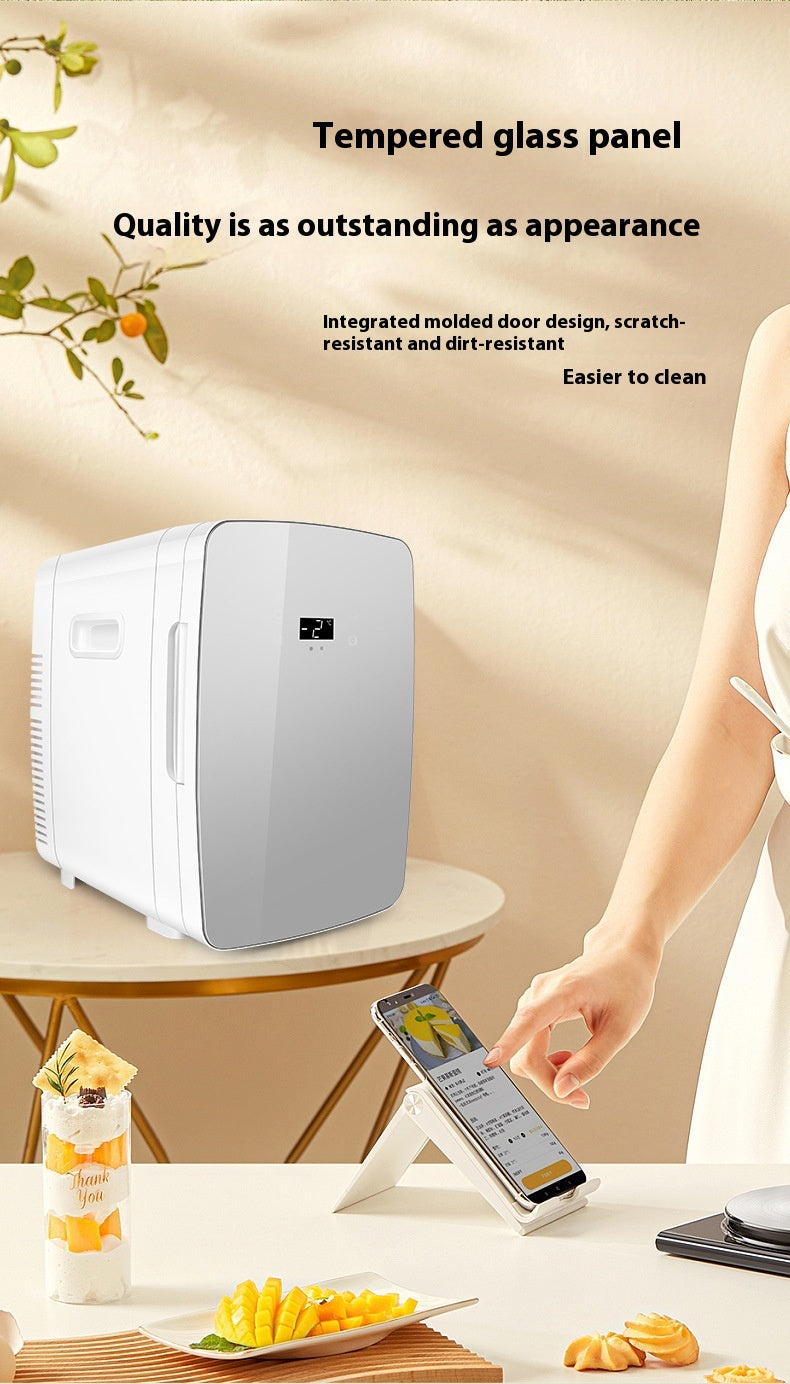 15L Car Refrigerator Digital Display For Dormitory Single Household Refrigerator Mini Refrigeration
