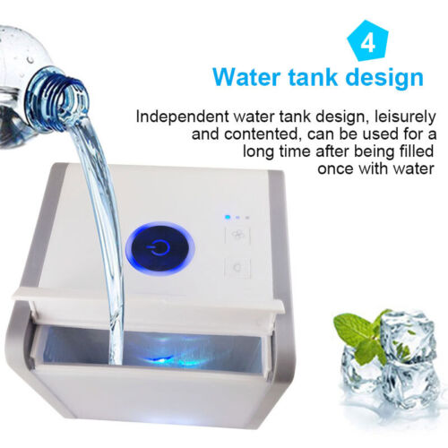 Air Cooler Fan Mini Portable Conditioner Humidifier Bedroom Desk USB 7LED Gift
