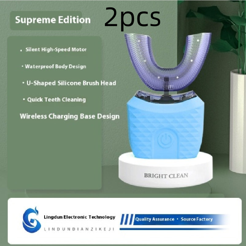 Adult U-shaped Electric Toothbrush Sonic Soft Hair Men And Women
