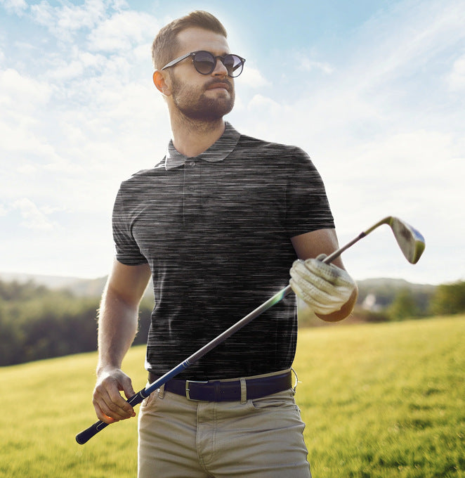 Men's 3D Printed Casual POLO Short Sleeves