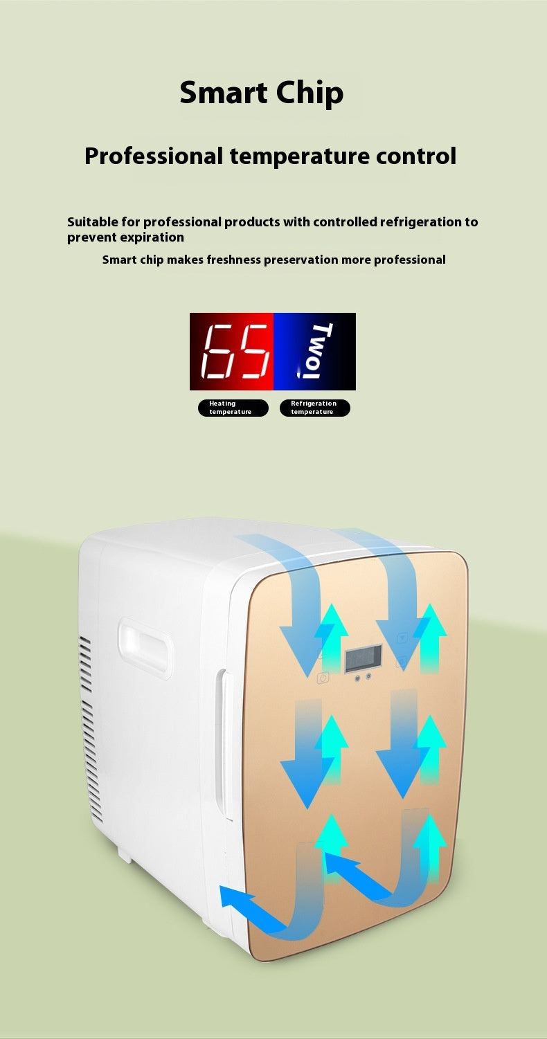 15L Car Refrigerator Digital Display For Dormitory Single Household Refrigerator Mini Refrigeration