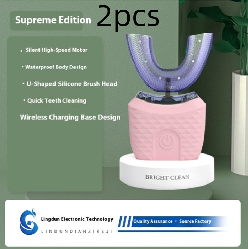 Adult U-shaped Electric Toothbrush Sonic Soft Hair Men And Women