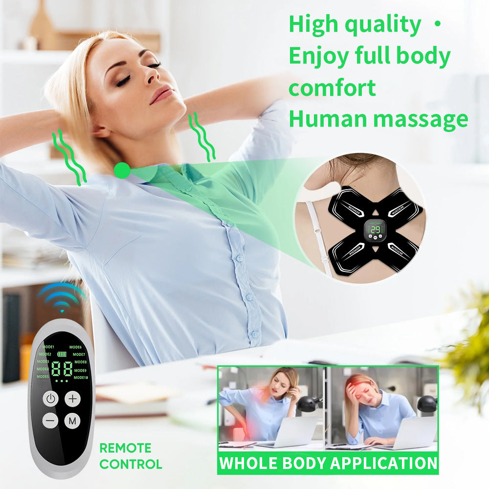 Intelligent EMS Massager Multifunctional Cervical Vertebra Massage Pad