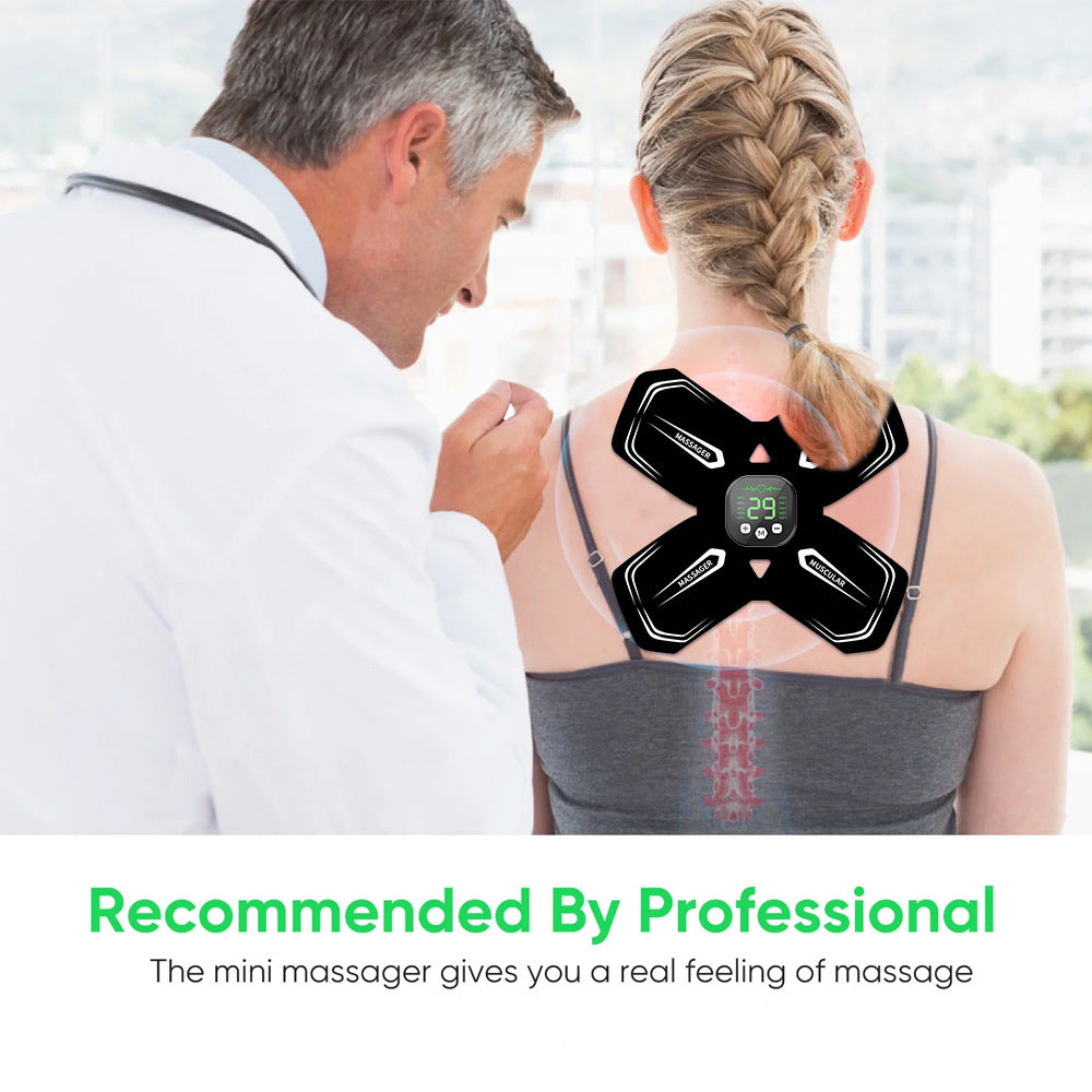Intelligent EMS Massager Multifunctional Cervical Vertebra Massage Pad