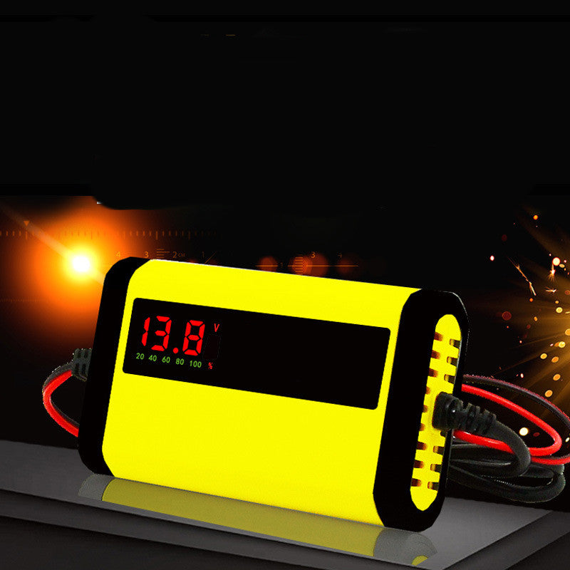 Intelligent 12v Charger Pedal Motorcycle